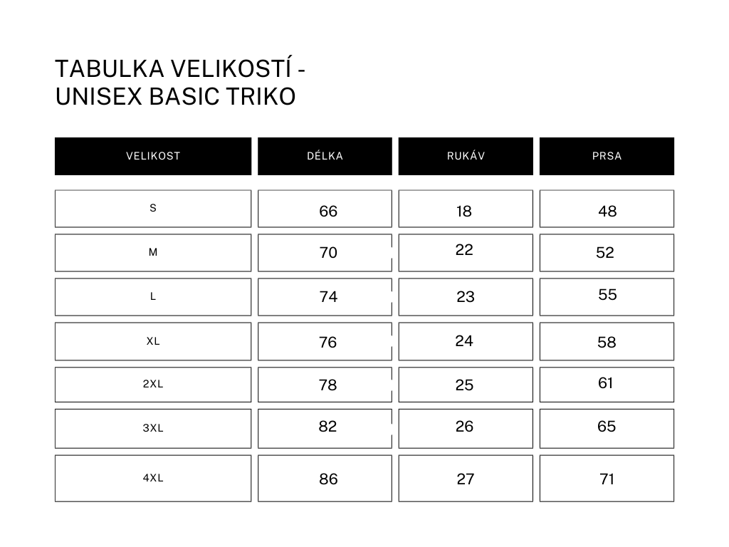 tabulka velikostí - vintage triko_1